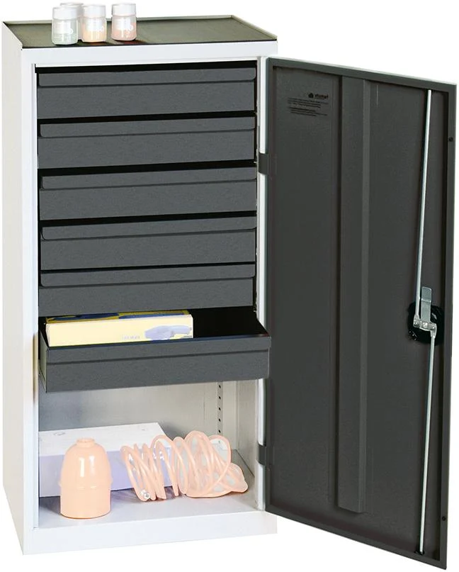 Armoire à outils STUMPF, S3000 RAL 7035/7016 6 tiroirs 100 mm