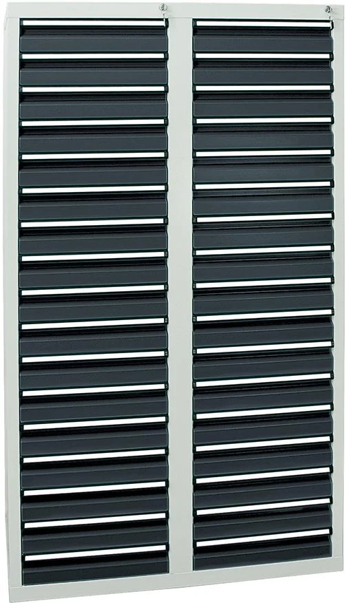 Armoire à tiroirs STUMPF, STS 410 RAL 7035/7016 34x100 mm