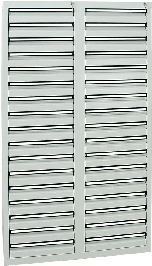 Armoire à tiroirs STUMPF, 34 SLR 1800x1000x500 mm gris mat