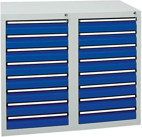 Armoire à tiroirs STUMPF, 16SL 900x1000x500, 16x100