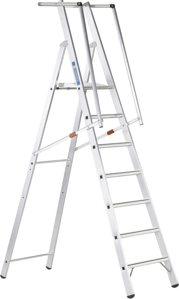 Échelle à plateforme ZARGES, ZAP Safemaster S 7 marches hauteur de plateforme 1,85 m hauteur de travail 3,85 m ZARGES
