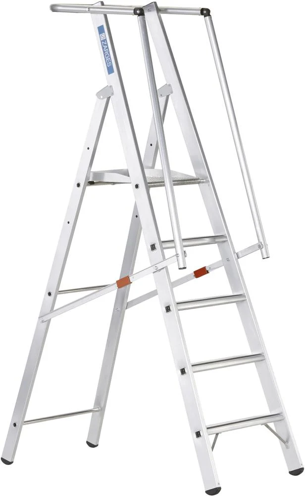 Échelle à plateforme ZARGES, ZAP Safemaster S 5 marches hauteur de plateforme 1,32 m hauteur de travail 3,32 m ZARGES