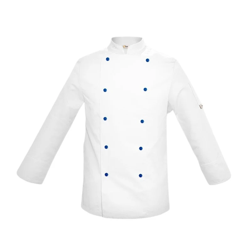 Veste de Cuisine Enfant Boutons Bleus - MANELLI
