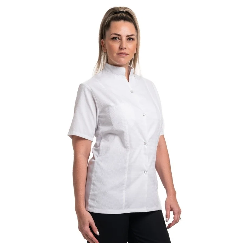 Veste de Cuisine Femme Gauffrée Malaga - MANELLI