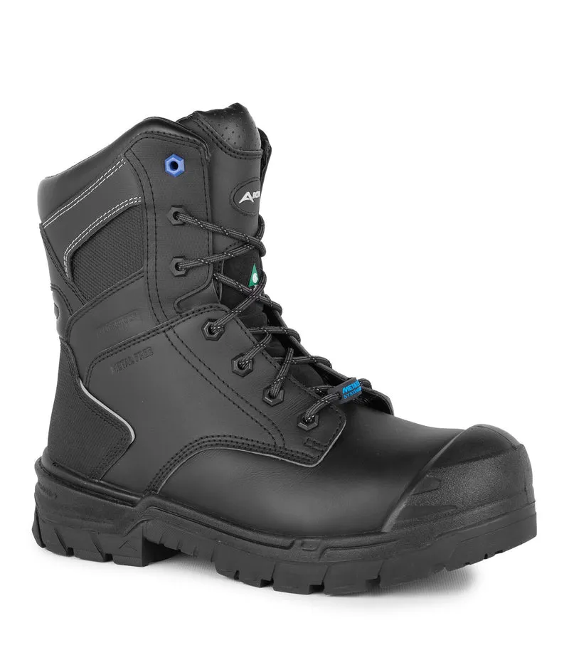 Driller, Noir | Bottes de travail 8'' | Protection métatarsienne inter