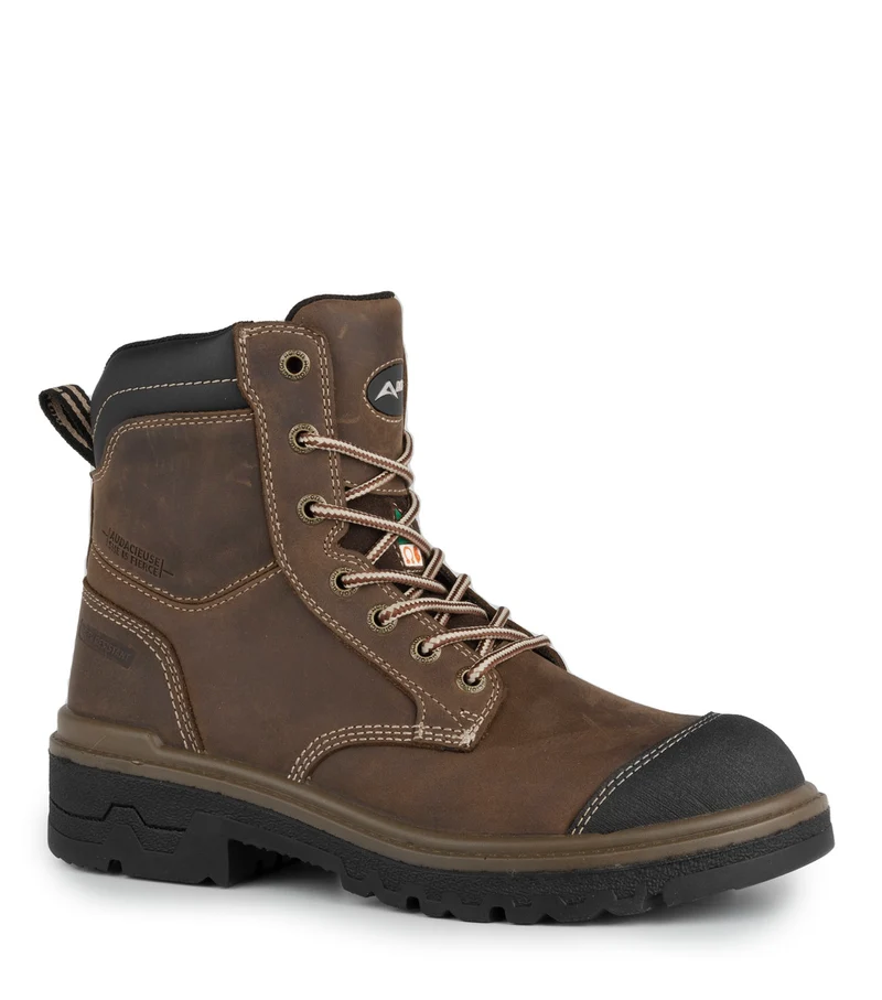 Fierce, Brun | Bottes de travail 8'' en cuir