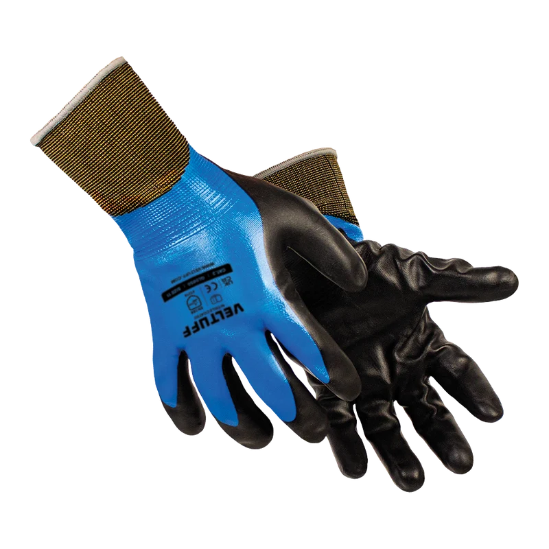 Nitrile Double dipped Coated Glove
