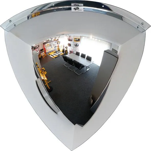 Miroir panoramique DANCOP, 90 degrés huitième de sphère D600 mm pour intérieur