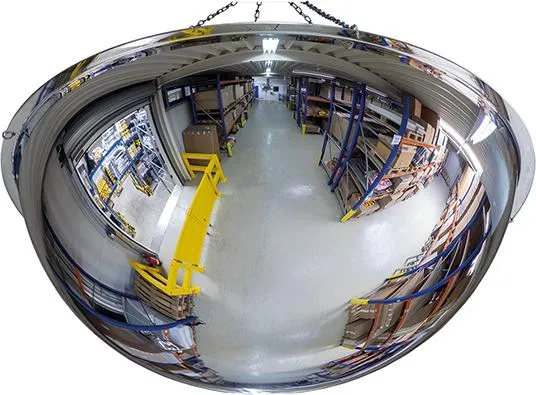 Miroir panoramique DANCOP, demi-sphère 360 degrés D 1000 mm pour intérieur