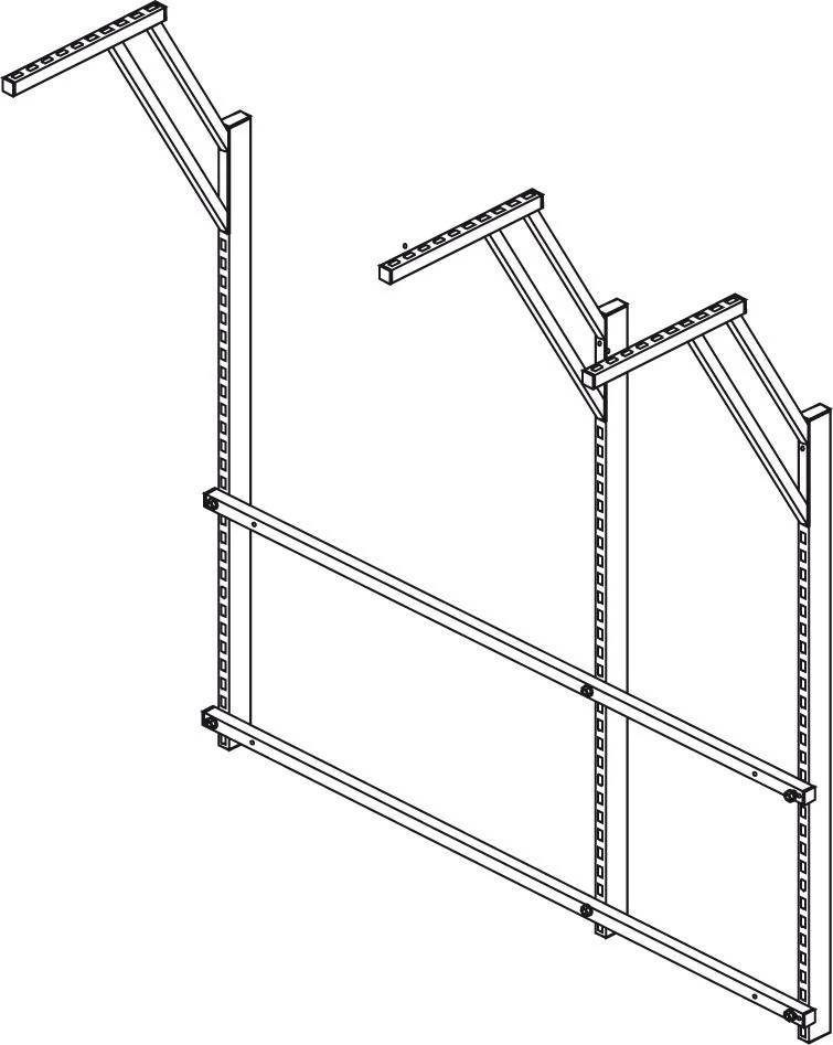 Structure de table OTTO KIND, m4p 3 colonnes, 1685 de large