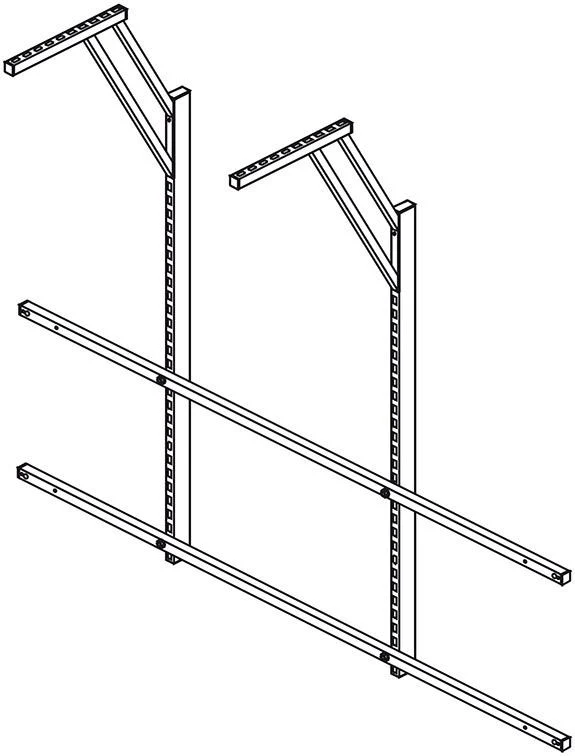Structure de table OTTO KIND, m4p 2 colonnes, 2030 de large
