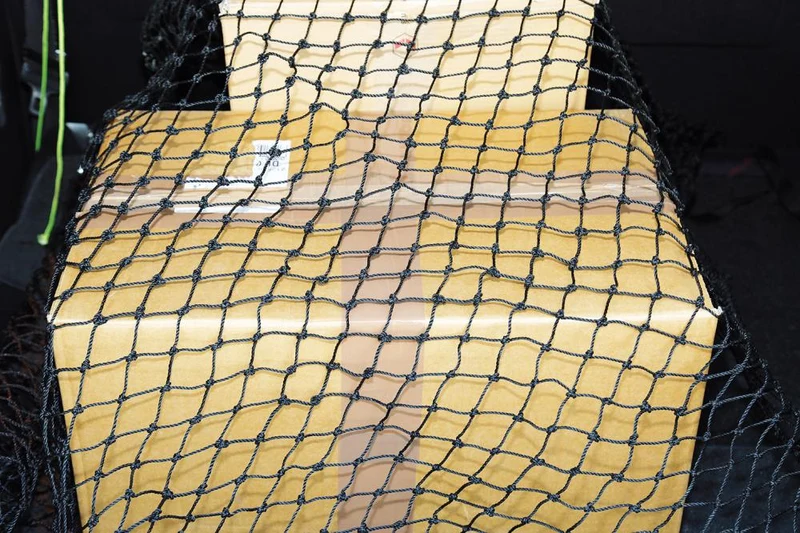Filet de couverture NEUTRE, 2,5x4,5 m MW 35 noir sans élastique