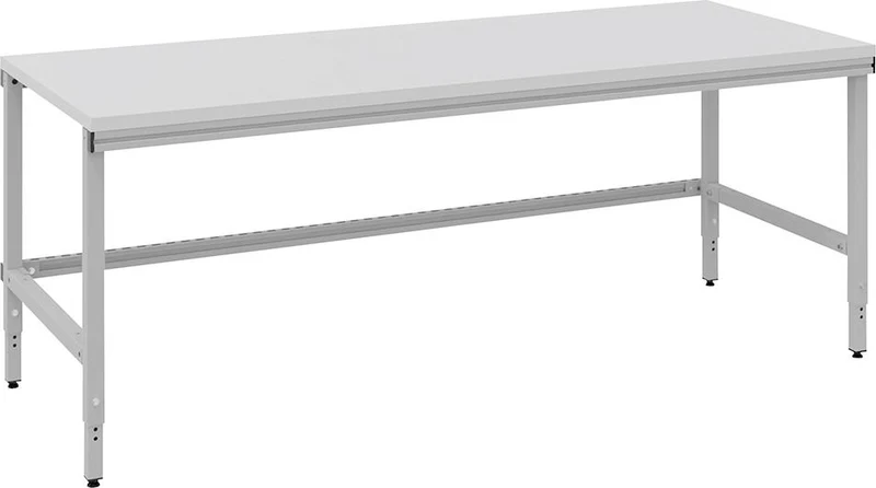 Table basse OTTO KIND, Multi4easy L2030 x P800 x H720-1020 mm, plateau en mélamine, réglable manuellement