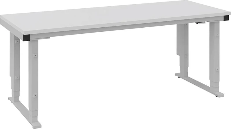 Table basse OTTO KIND, Multi4easy L 2030 x P 800 x H 730-1320 mm, plateau en mélamine, hauteur réglable électriquement