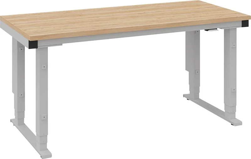Table de base OTTO KIND, Multi4easy L1685xP800xH730-1320 mm, plateau multiplex, réglable électriquement