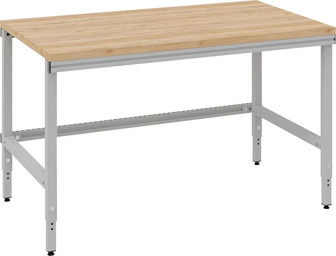 Table de base OTTO KIND, Multi4easy L1280xP800xH720-1020 mm, plateau multiplex, réglable manuellement