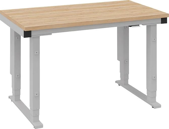 Table de base OTTO KIND, Multi4easy L1280xP800xH730-1320 mm, plateau multiplex, réglable électriquement