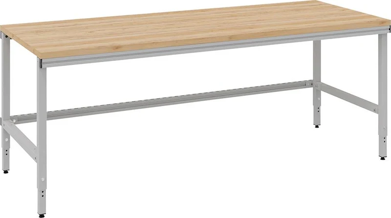 Table de base OTTO KIND, Multi4easy L2030xP800xH720-1020 mm, plateau multiplex, réglable manuellement