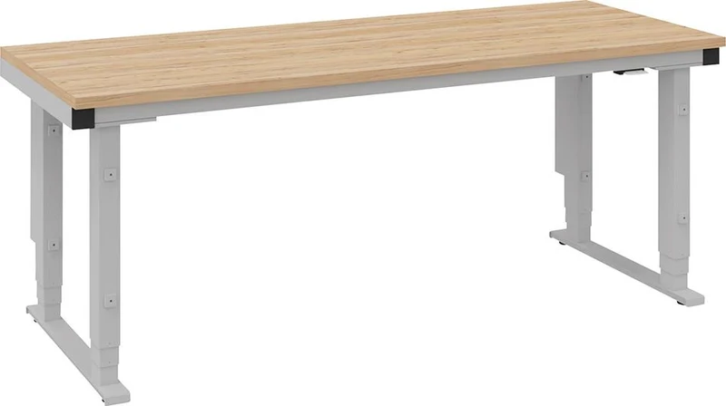Table de base OTTO KIND, Multi4easy L2030xP800xH730-1320 mm, plateau multiplex, réglable électriquement
