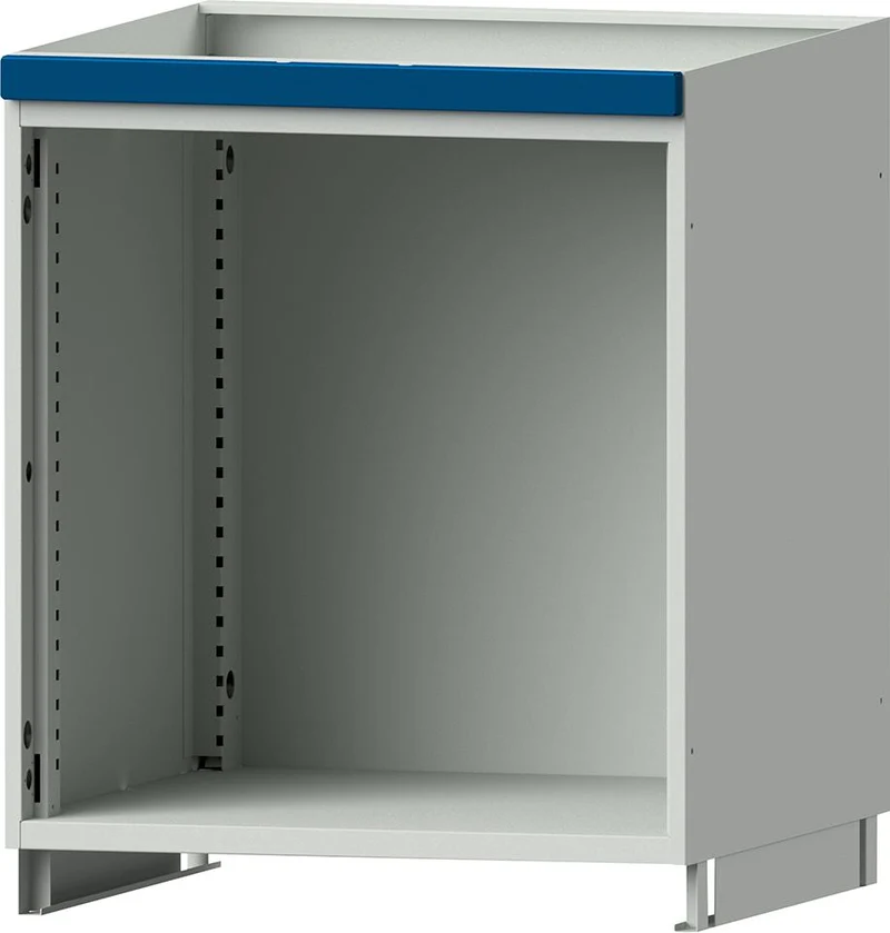 Meuble haut ANKE, vide L715 x P720 x H800 mm RAL 7035/5012