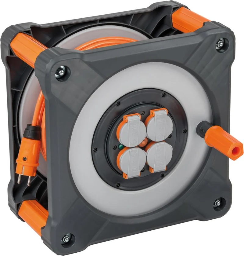 Enrouleur de câble BRENNENSTUHL, plastique H07BQ-F3G1,5 33m professionalLINE Brennenstuhl