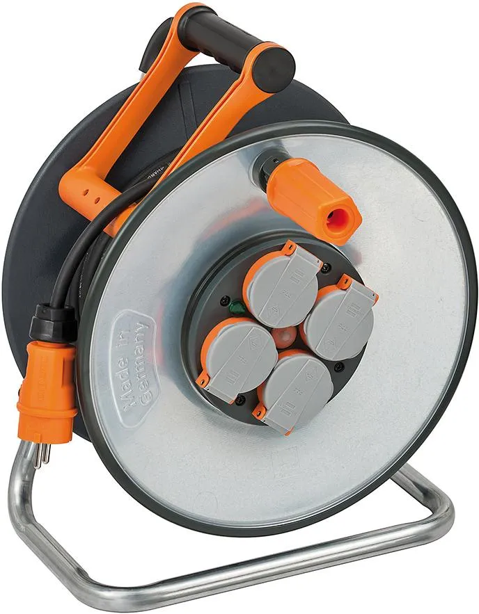 Enrouleur de câble Brennenstuhl, âme en acier H07RN-F 3G1,5 40 m BGI608 professionalLINE Brennenstuhl
