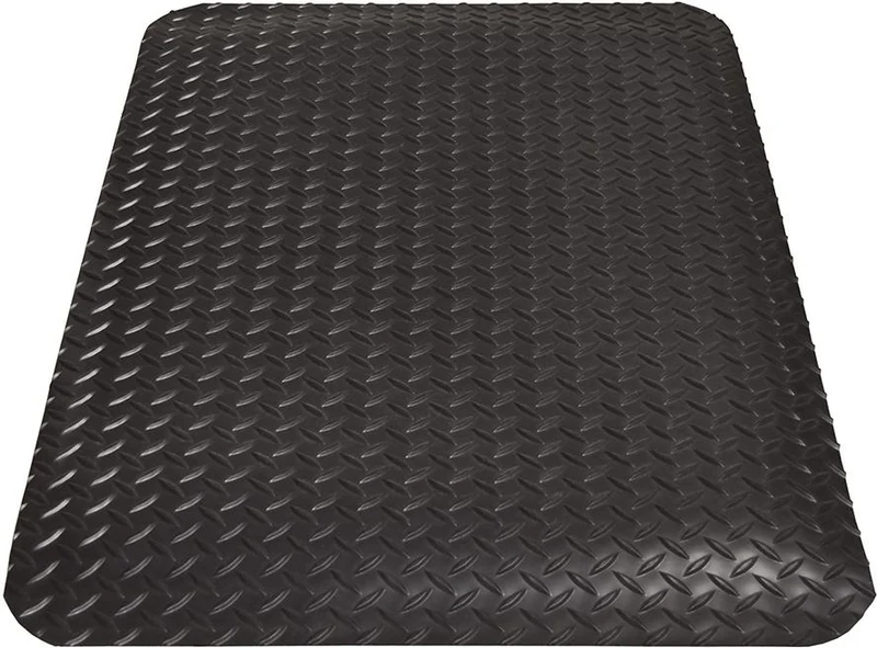 Tapis de yoga MILTEX anti-salissures, Yoga Deck Ultra 90 x 150 cm noir