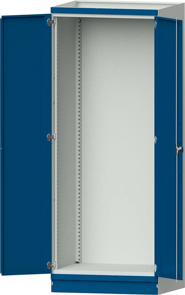Boîtier vide ANKE, Modèle 100 B865xP720xH2200mm RAL 7035/5012 avec portes