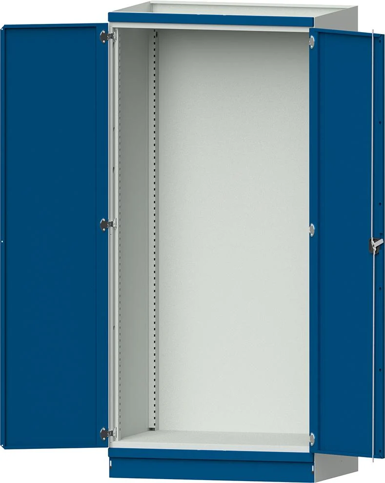 Boîtier vide ANKE, Modèle 100 B1015xP720xH2200mm RAL 7035/5012 avec portes