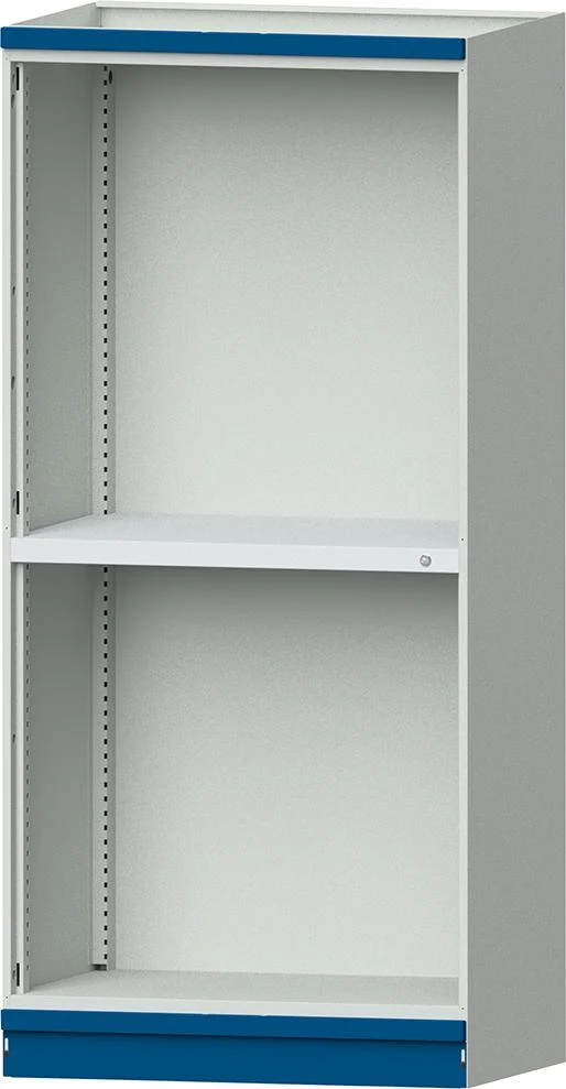 Boîtier vide ANKE, modèle 102 B1015xP720xH2200mm RAL 7035 Bloc-tiroirs NH 900mm