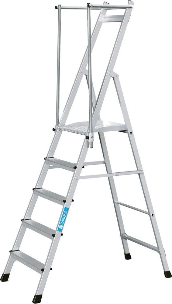 Escabeau à plateforme ZARGES, ZAP Neo S5 marches Hauteur de plateforme 1,24 m Hauteur de travail 3,24 m