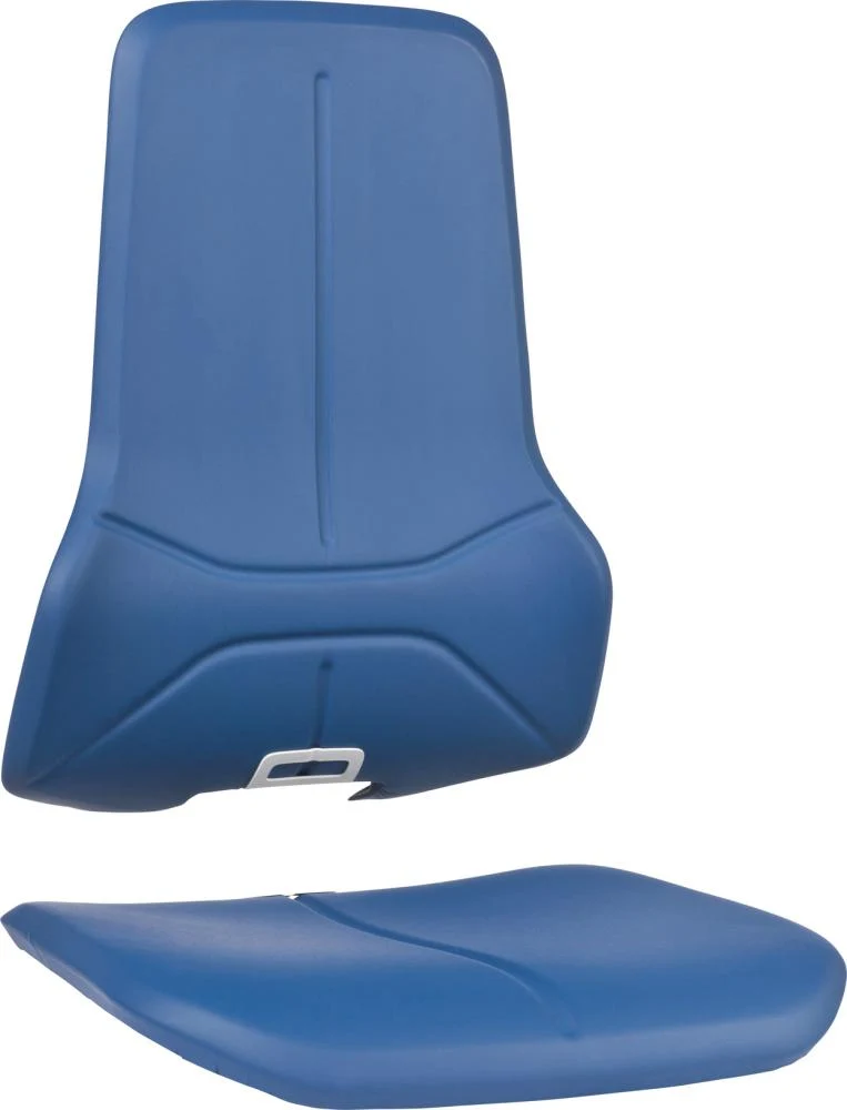 Élément de rembourrage BIMOS, similicuir bleu pour chaise de bureau Neon