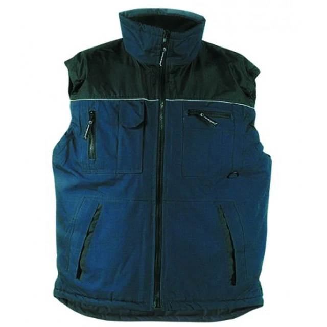 Gilet de Travail Ripstop Multi Poches Bleu et Noir - COVERGUARD