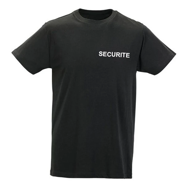 Tee-Shirt Agent de Sécurité - TOPTEX