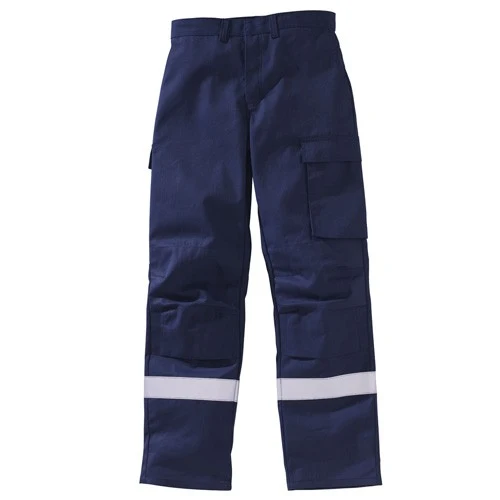 Pantalon Ambulancier Bande Réfléchissante Bleue - ADOLPHE LAFONT