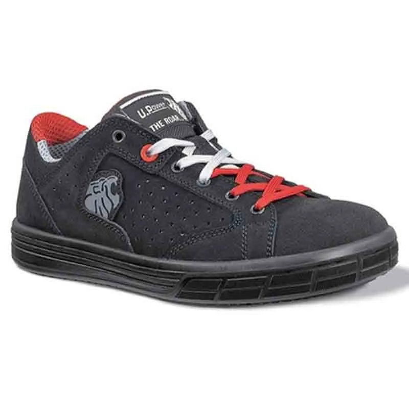 Chaussures de Sécurité Noires Coque Aluminium S1P SRC - UPOWER