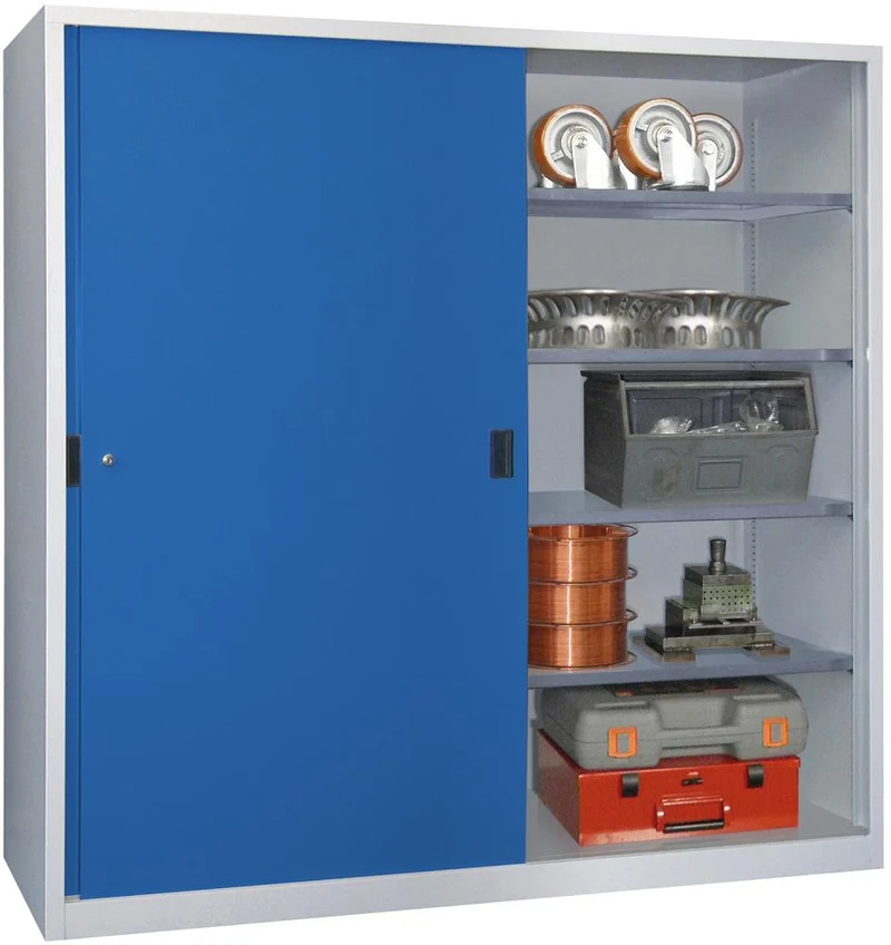 PAVOY, portes coulissantes pour charges lourdes s. 1950/600/2000 poudré RAL 7035/5012