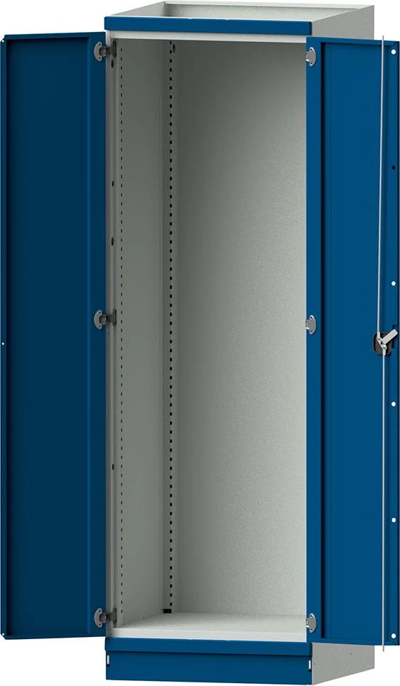 Boîtier vide ANKE, Modèle 100 B715xP720xH2200mm RAL 7035/5012 avec portes