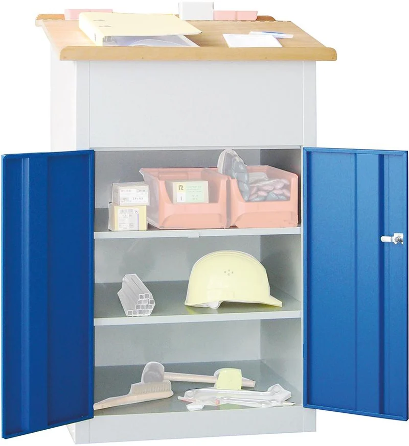Bureau debout PAVOY, version fermée 7035/5012