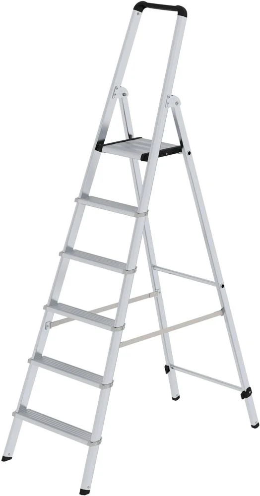 Échelle en aluminium MUNK, ML 6 marches Hauteur totale 2,01 m Hauteur de travail jusqu'à 3,40 m