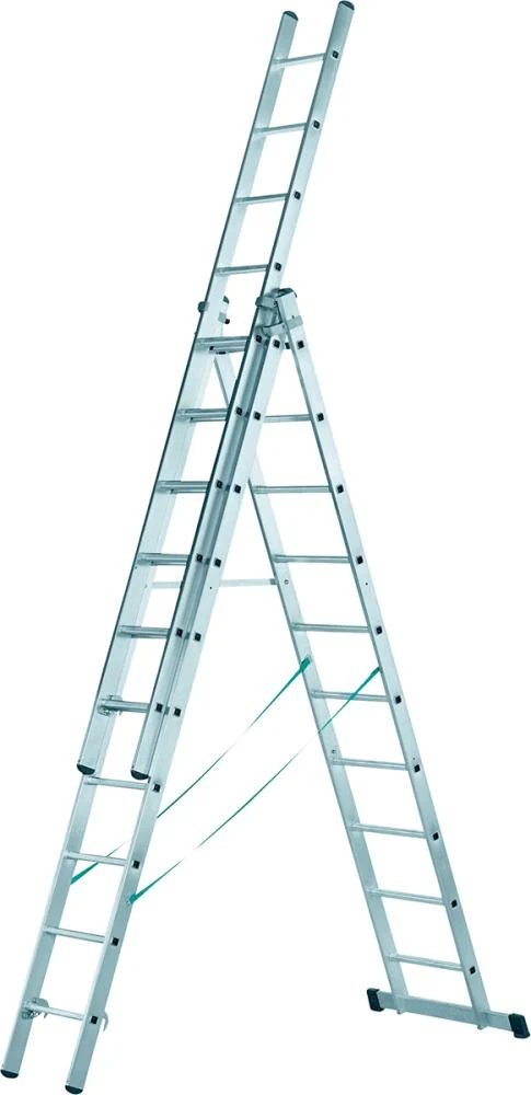 Échelle polyvalente ZARGES, Skymaster X 3x10 échelons Longueur d'échelle max. 6,90 m Hauteur de travail 7,65 m ZARGES
