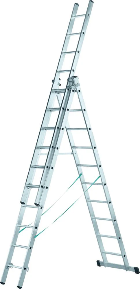 Échelle polyvalente ZARGES, Skymaster X 3x9 échelons Longueur d'échelle max. 6,70 m Hauteur de travail 7,45 m