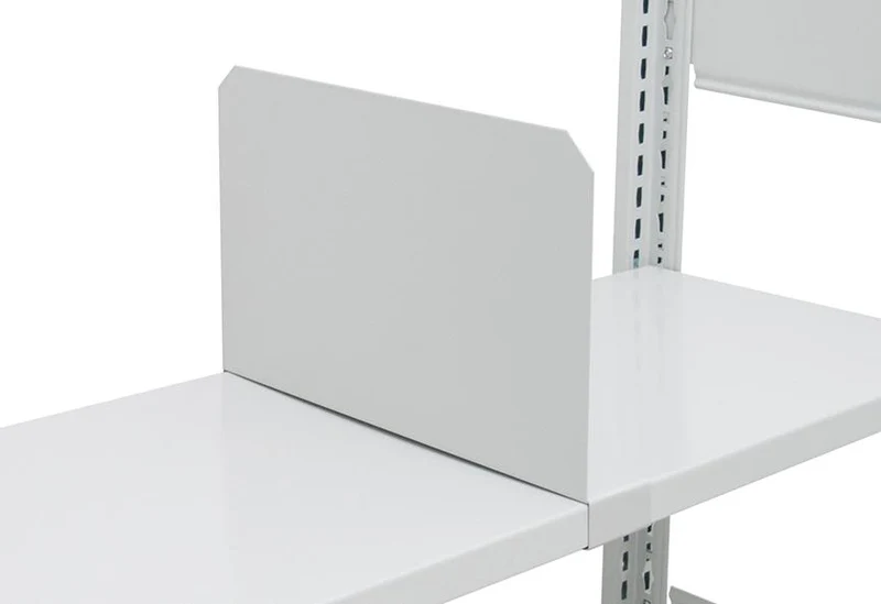 Séparateur SCHULTE LAGERTECHNIK, T600xH200 mm pour étagère 150kg gr.