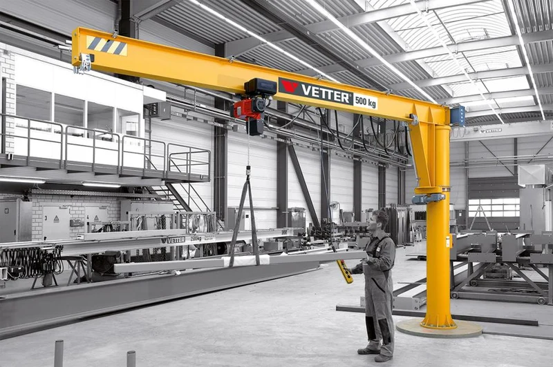 Grue pivotante à colonne VETTER KRANTECHNIK, M 360 2000 kg 5000 mm Vetter Krantechnik