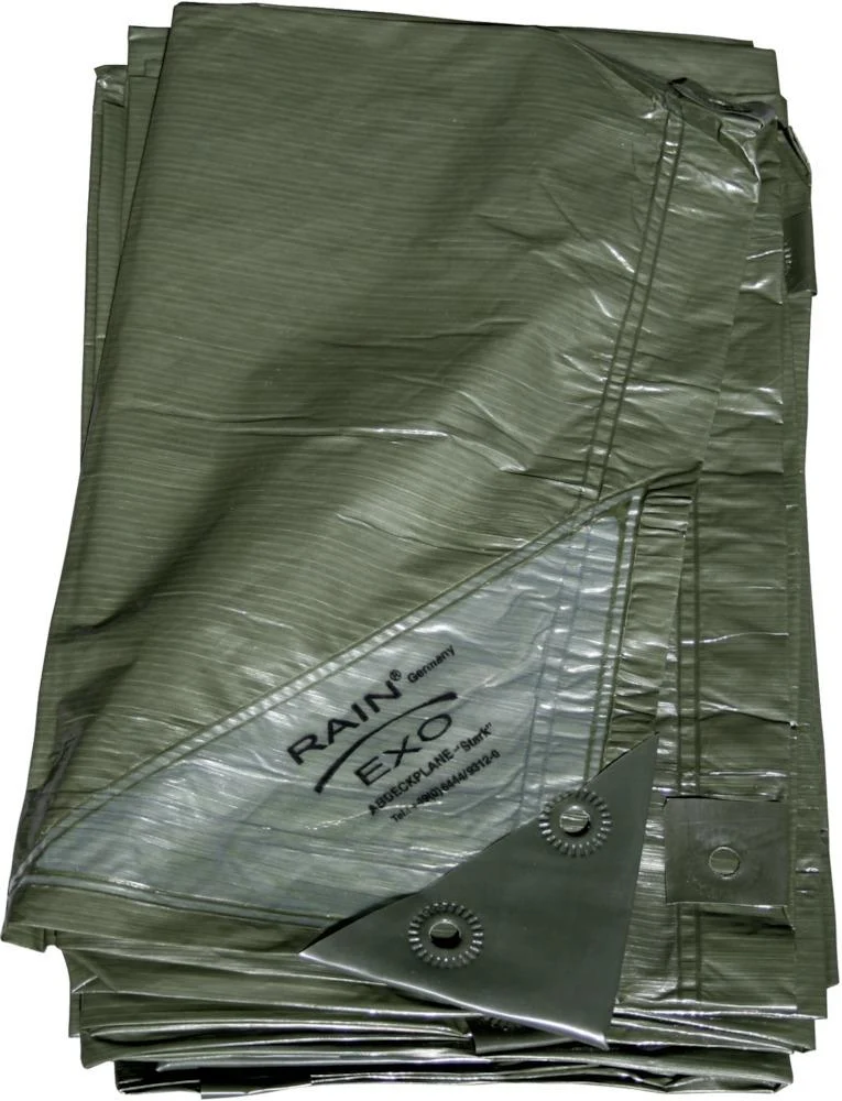 Rainexo NEUTRAL, - Bâche de protection verte, 90g/m², 3x4m