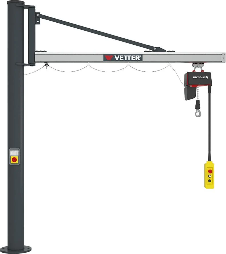 Grue pivotante à colonne VETTER KRANTECHNIK, US 250 kg 4895 mm