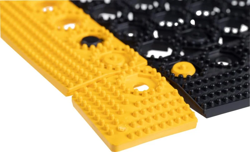 Coin MILTEX, YOGA GRIP Ultra jaune L60xP60 mm