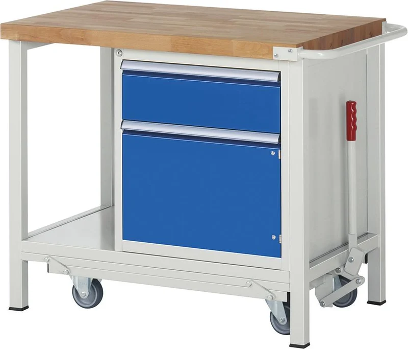 RAU, établi abaissable 8000 - Modèle 8152 B1000 x P700 x H880 mm