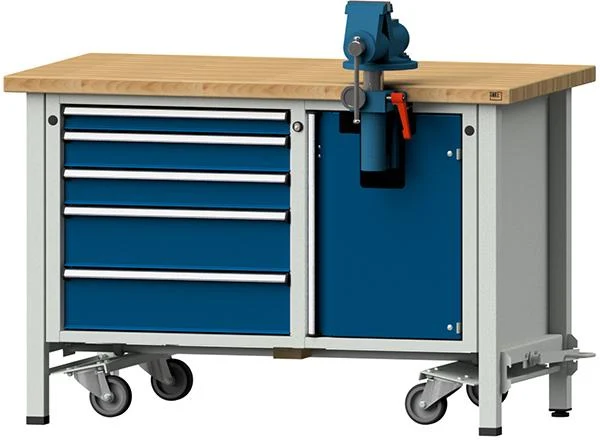 ANKE, établi de montage 703 V, 40 mm, 840 mm 7035/5010