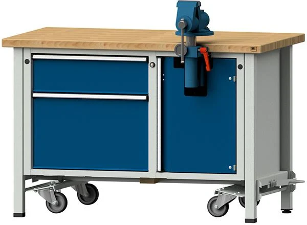 ANKE, établi de montage 701 V, 40 mm, 840 mm 7035/5010